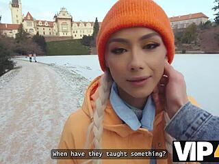 vip4k innocent couple learns wild threesome by the lake