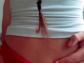 i ride neighbor's hard cock as teen latina