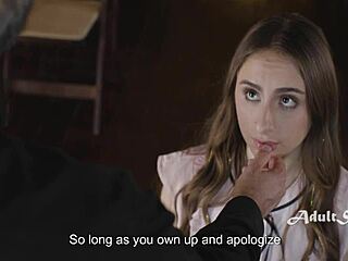 teaching prayers as i assfuck penelope kay's tight virgin teen butt