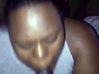 Thot Gags On Ebony Monster Cock Before Swallowing Thick Sloppy Cumshot Load