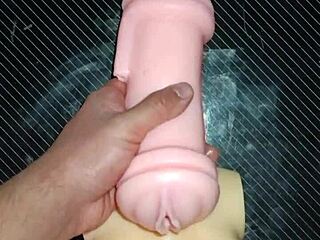 Trio Kissy Dolly Creampie Desk Fuck Doll Vagina Tits Handjob