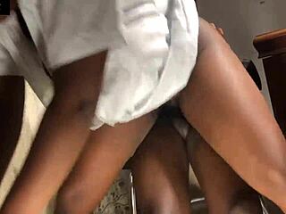 sexy nurse chizzy baby fucks patient in hospital close-up deepthroat