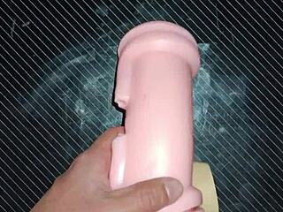 Trio Kissy Dolly Creampie Desk Fuck Doll Vagina Tits Handjob