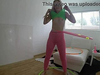 Blonde Samantha Rone Inserts Toys into Her Big Pussy Lips