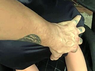 Wife gifts husband blonde stepdaughter sex doll for outdoor play?