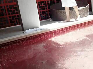 Wanna see me fuck my hot blonde cousin poolside doggystyle?