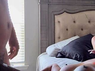 Ghetto Slut In Bonnet Chokes On Monster Big Black Cock Deepthroat Cum Facial