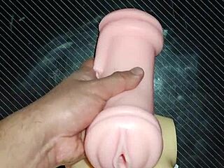 Trio Kissy Dolly Creampie Desk Fuck Doll Vagina Tits Handjob