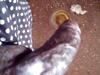 Milf Wife's Shaved Pussy Drenched In Salty Rain Cum