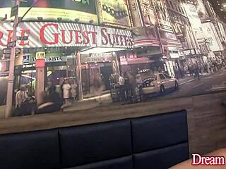 hot tgirl cacau dipaula sucks two guys cocks in threesome