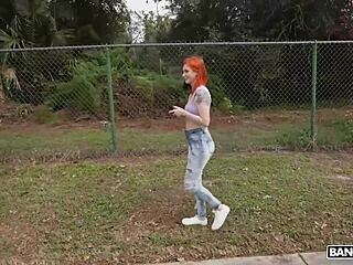 bangbros sawyer kelly SHAVED TIGHT PUSSY STRETCHED BY HUGE COCK ON BANG BUS!