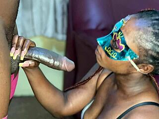 she gulps down all five loads pleasing her master