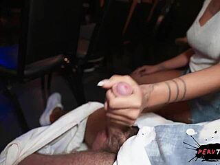 hey latina teen stranger gropes your ass in dark cinema?