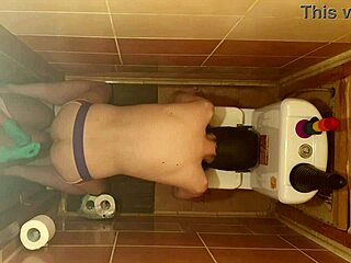 Anastasia Mistress Strapon Fucks Submissive Man Anal Toilet