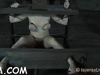 Bound Slut Competes In Master's Rough Cock Sucking Game