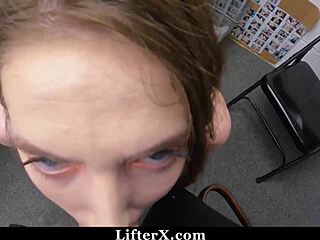 hey teen lifter, caught stealing so take this burglar cock doggy punishment!