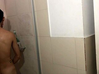 Skinny latina hermanastra cachonda begs horny brother for rough fuck