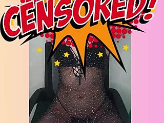 sol megan fire's sheer redhead striptease 😈🔥