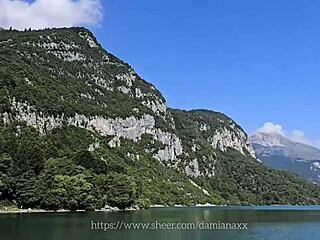 damiana brasileira naked shower fucks in italian lake ep 9