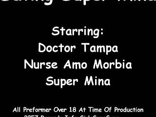 Superhero teen mina poisoned by kryptonite condom in gyno exam reup