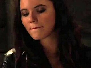 Whip Cracks Drive Lesbians to Chained Orgy Orgasm Frenzy