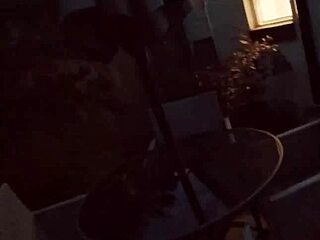 Chubby british neighbor flashes wet pussy shower voyeur