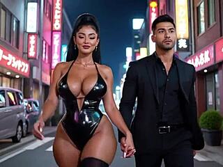 hot filipina stephaniep ai date night tokyo streets