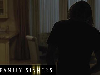 milf's big tits please son-in-law before ass spanking?