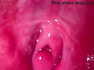 Asian couple pops virgin wife's shaved pussy with halloween creampie lick fest