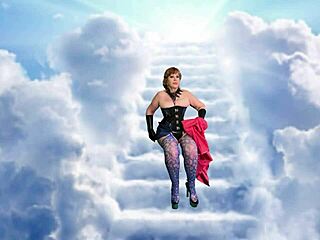 granny carmen gives me her best deepthroat blowjob in the car