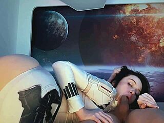 tinder date worships my huge cock with her fat ass