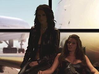 linsey mckenzie puma swede lesbian fuck mid-flight!