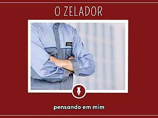 😈 fodendo o zelador bem gostoso nesses contos libertinos sexy 🔥💦