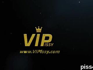 Innocent lesbos pee on toys then finger wet slits hard?