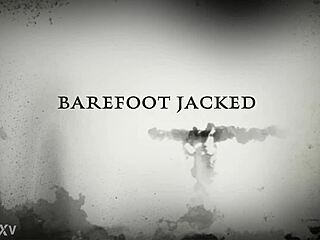 Granny Debette Barefoot Footjob Cumshot Facial Wrinkles