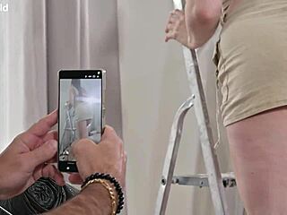 Busty Luna Doll Chokes on Client's Cock in Steamy Office Cowgirl Fuck GP3413