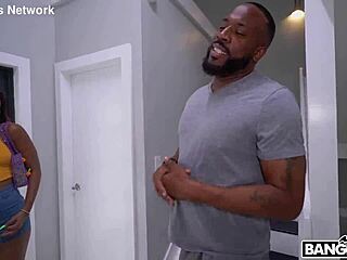 brunette dream girl deepthroats black cock creampie facial