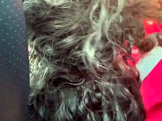 Curly Babe Deepthroats Monster Cock in Car