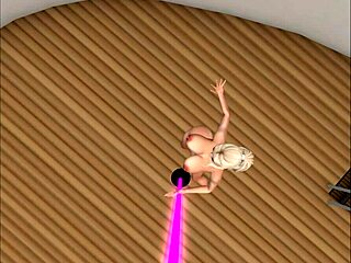 Polish model Kassie dances lap dance with cameltoe deepthroat in nightclub.