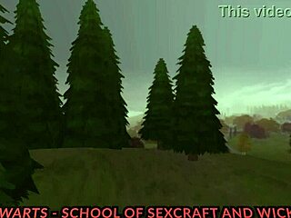 Domindore's Office: Gobbywarts Sexcraft Domination Blowjobs and Muff Diving Sims 4 Parody