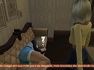 novinha loses virginity to old man as slutty student bangs director