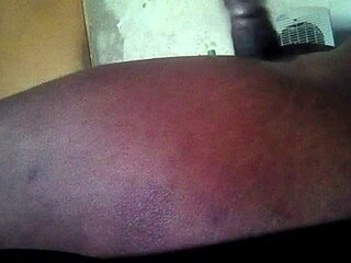 Morning cock stroke builds to explosive cum release