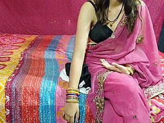 Desi Jija Sali's Homemade Hardcore Doggystyle with Hindi Dirty Talk