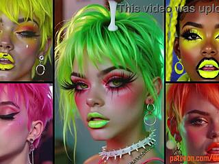 Redhead Facials Creampie Colorful Cum Chaos