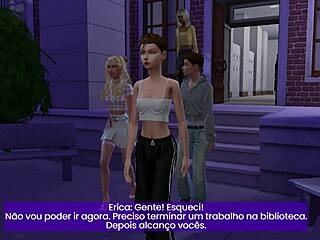 novinha loses virginity to old man as slutty student bangs director