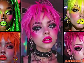 Redhead Facials Creampie Colorful Cum Chaos