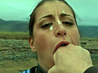 Silvia Soprano Roughly Slapped Spat Beach Kink