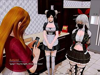 Harem Hotel episode 212 unfolds with intriguing hotel game adventures.