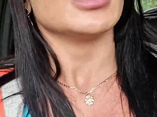 bianca naldy hits the street horny for big clit sucker...