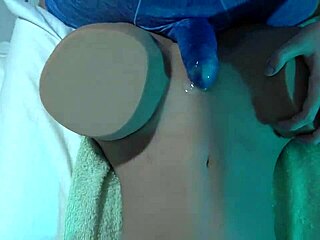 POV Clothed Fuck Penetrates Realistic Sex Doll's Curvy Underwear Holes